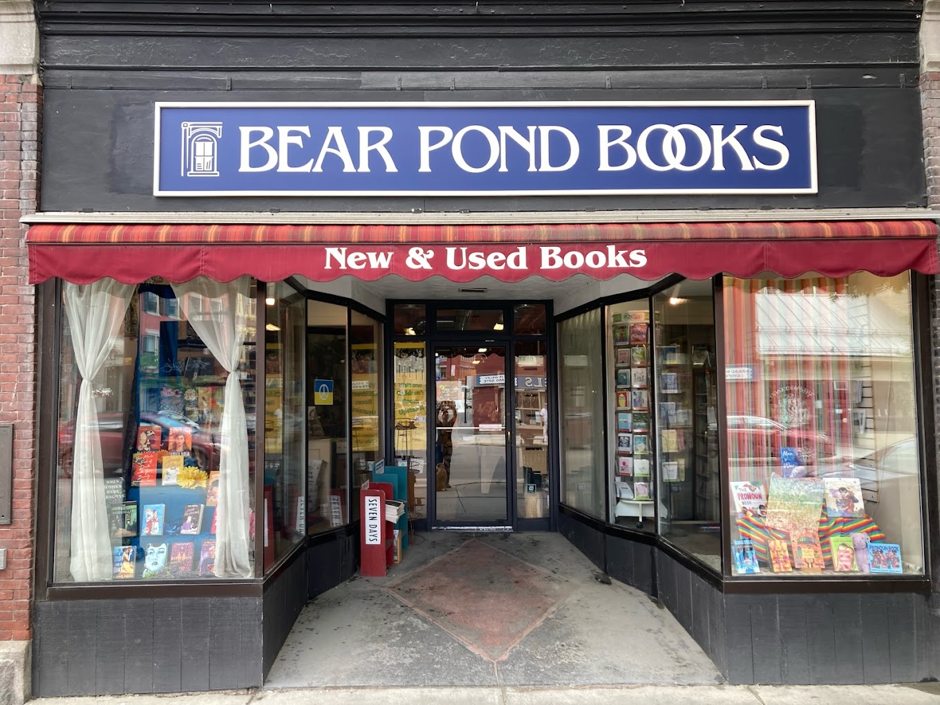 bear pond book outside