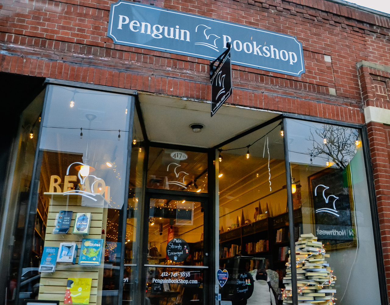 penguin bookstore inside