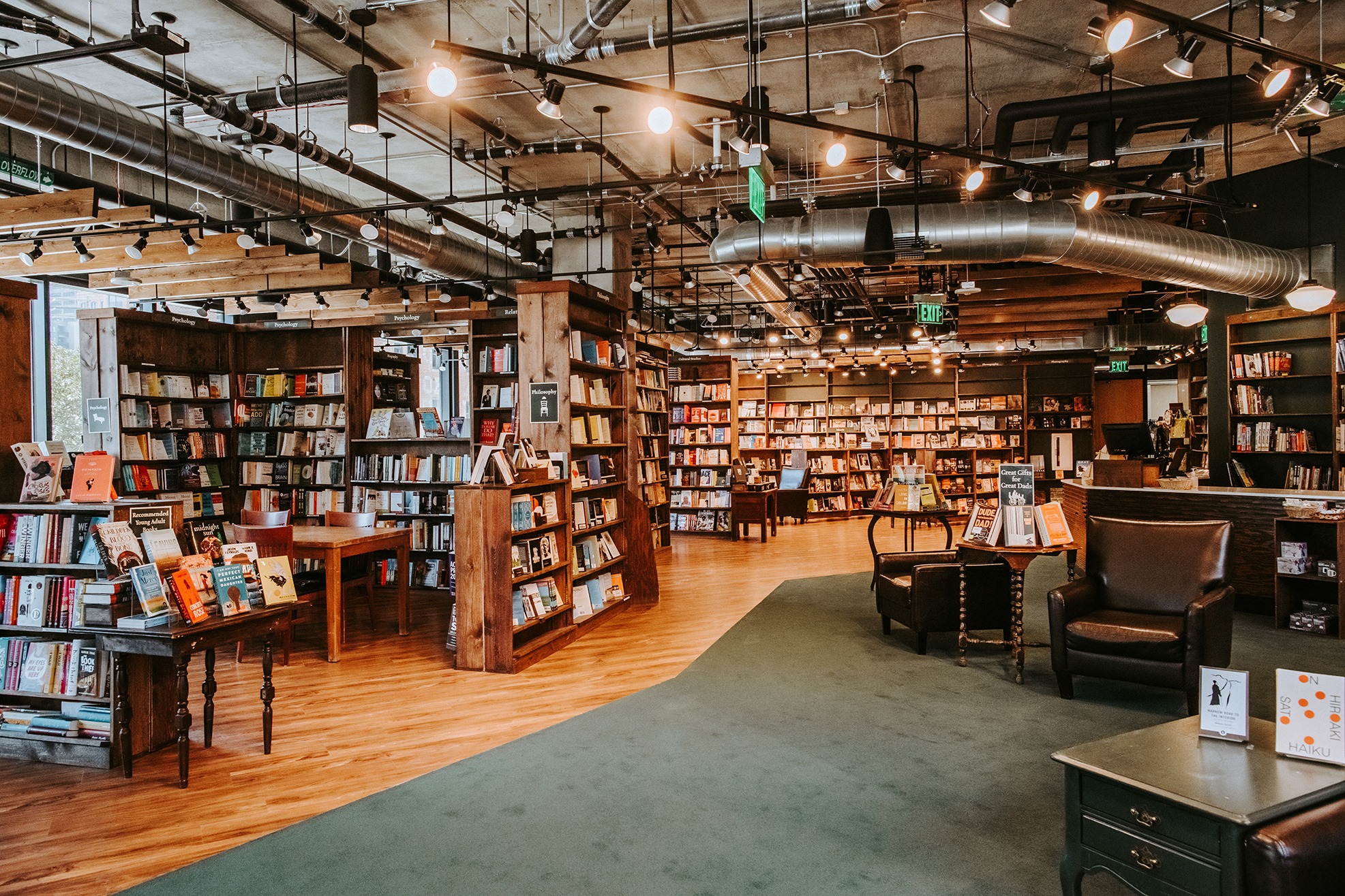 tattered cover book store inside